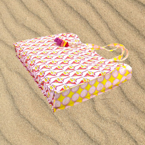 Julia Clancey I Martini podwójna Tote torba