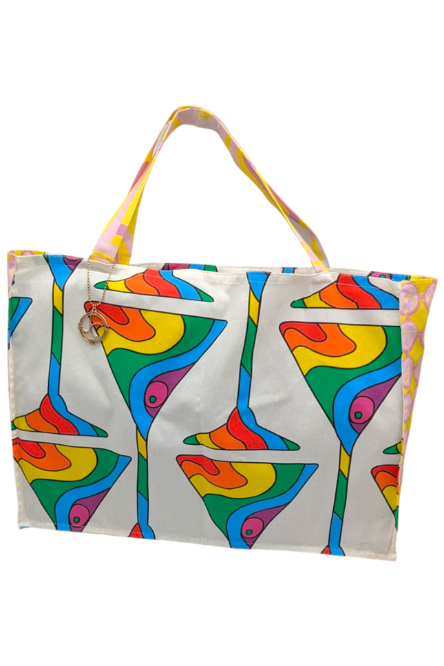 Julia Clancey I Martini Rainbow Tote Bags