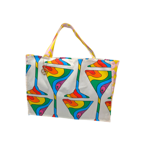 Julia Clancey I Martini Rainbow Tote Bags