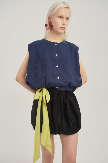 Oversized Cotton Vest