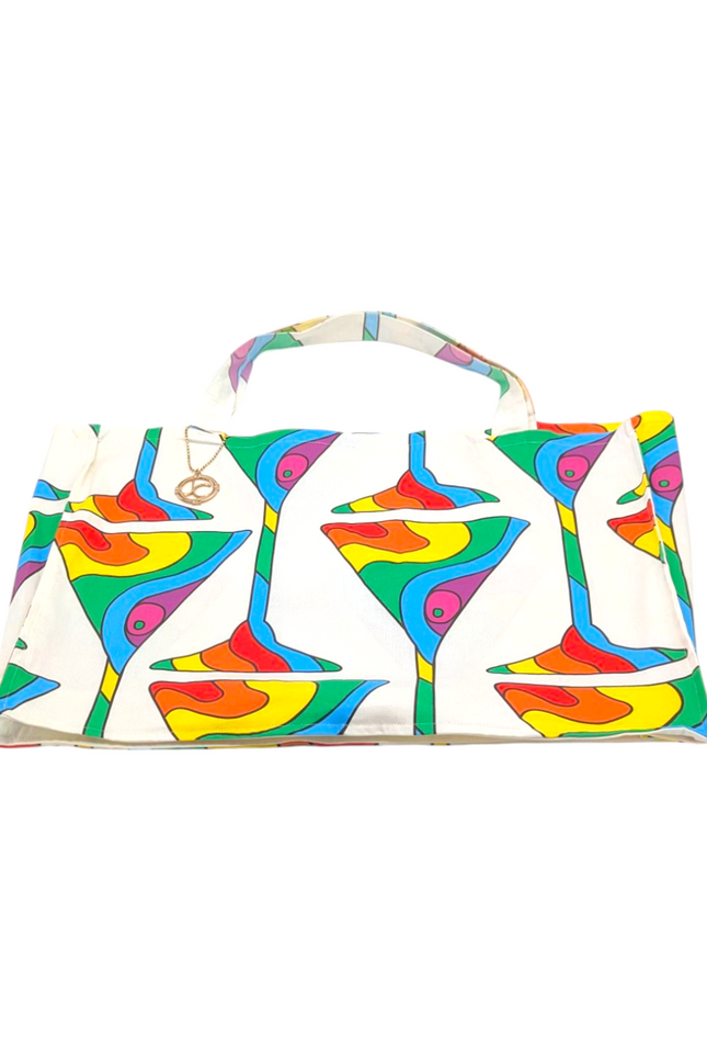 Julia Clancey I Martini Rainbow Tote Bags