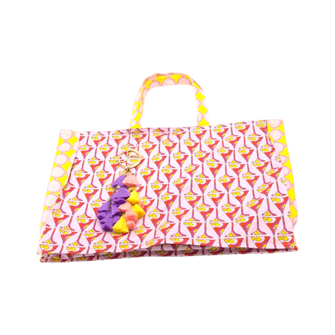 Julia Clancey I Martini podwójna Tote torba