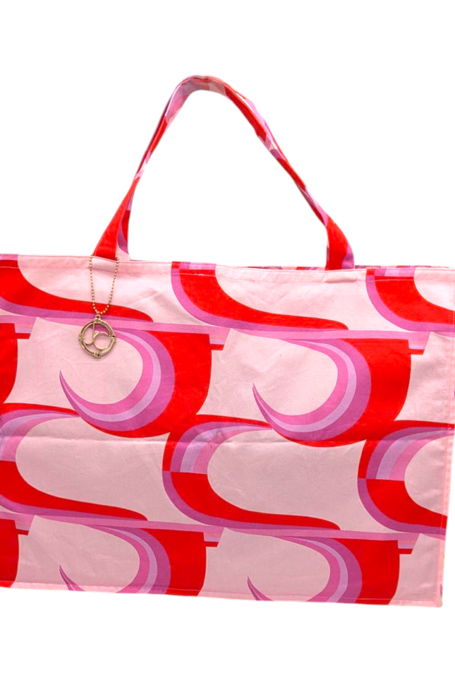 Julia Clancey I JCJC & Mini Fondant with JCJC Straps & JC Medallion Limon Side Panels Tote Bag