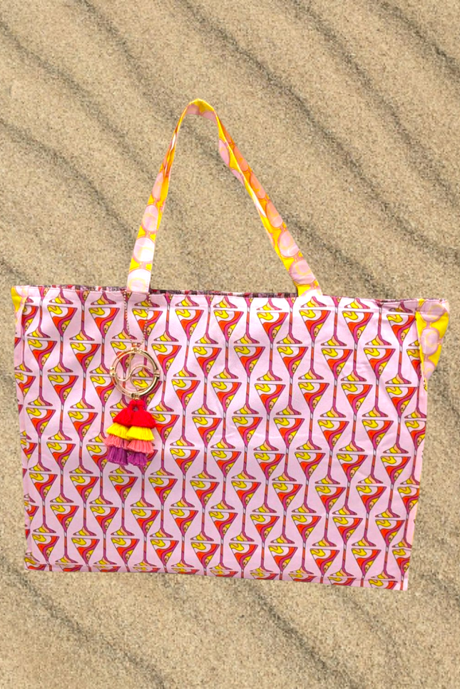 Julia Clancey I Martini Reversible Tote Bag