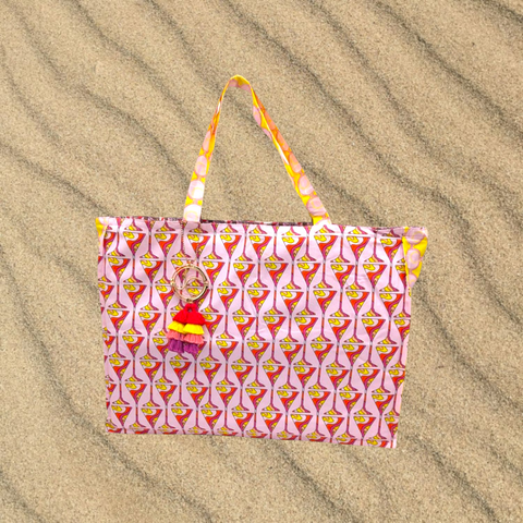 Julia Clancey I Martini podwójna Tote torba