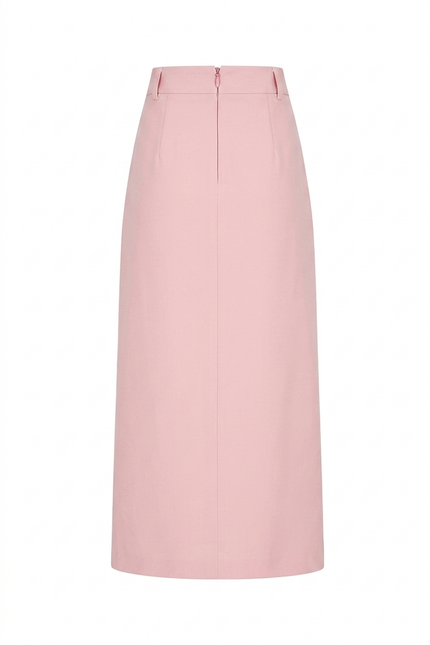 Wool Midi Skirt