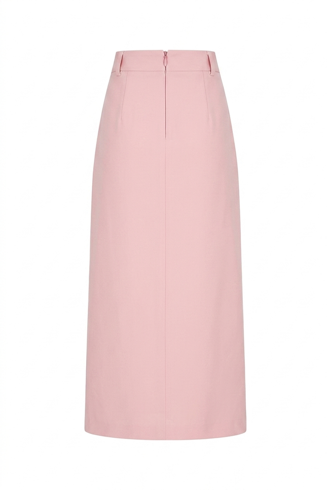 Selera | Wool Midi Skirt