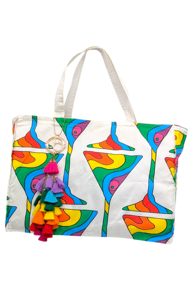 Julia Clancey I Martini Reversible Tote Bag