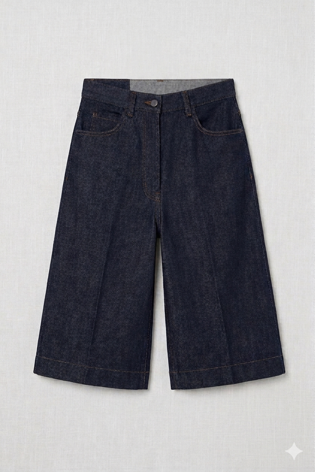 Selera | Surowy denim Szorty