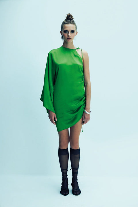 Nazli Ceren | Rocha Mini Dress green