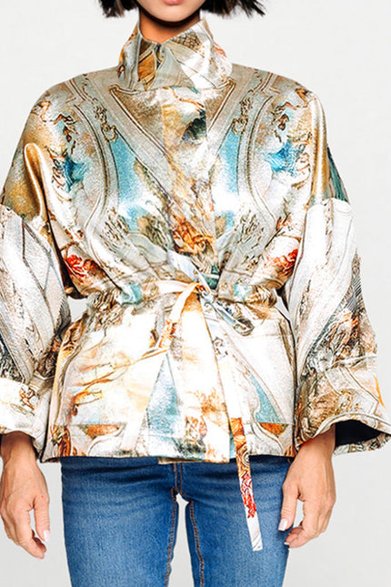 Square Boxy Jacket - Sicily Jubilee