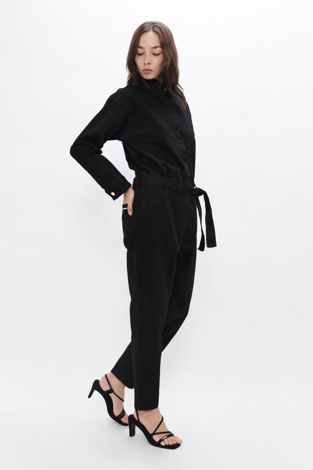 1 People | San Francisco  - Denim Boilersuit - Celeste