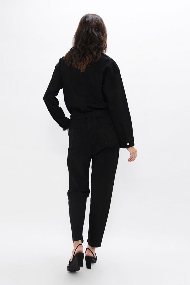 1 People | San Francisco  - Denim Boilersuit - Celeste