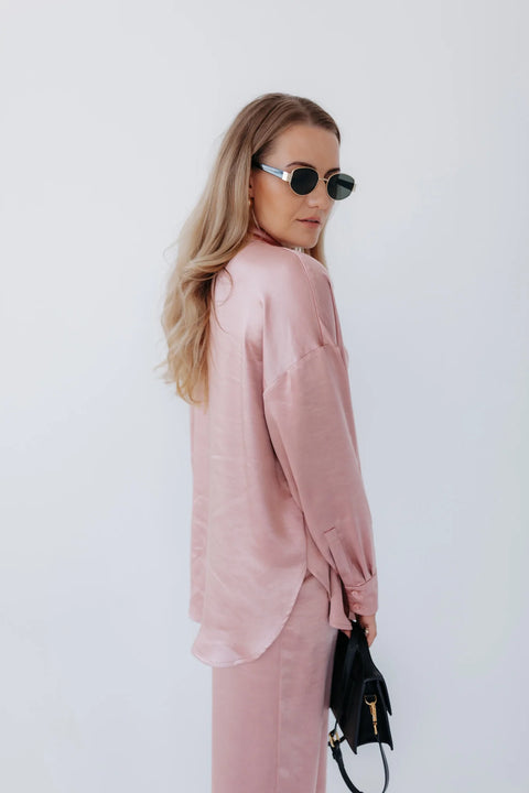 Etanna I Satin Street - Shirt Peach
