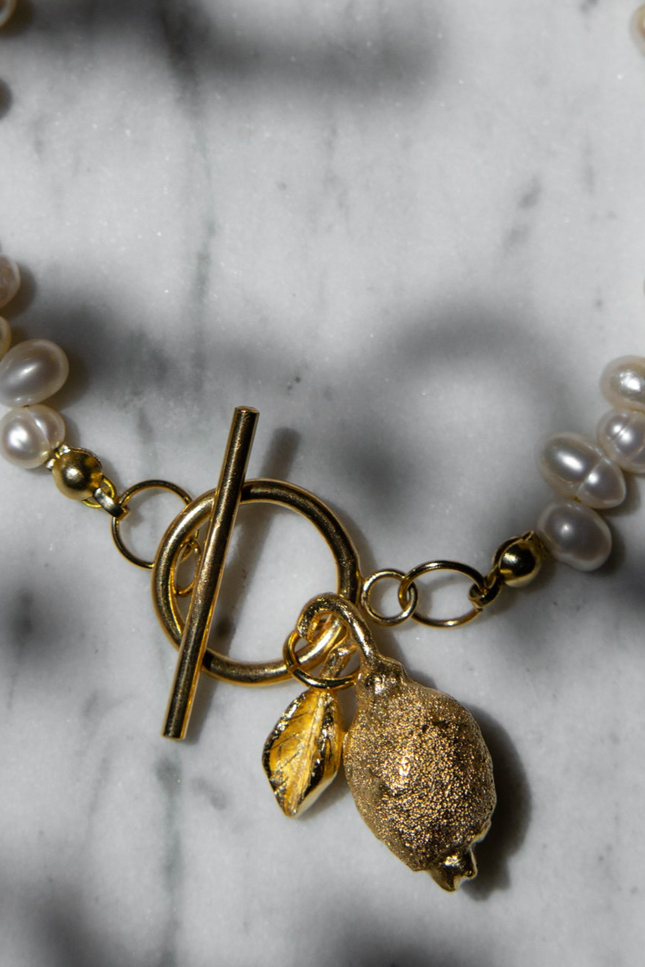 Pezi Jewellery | Lemóne pearl bracelet