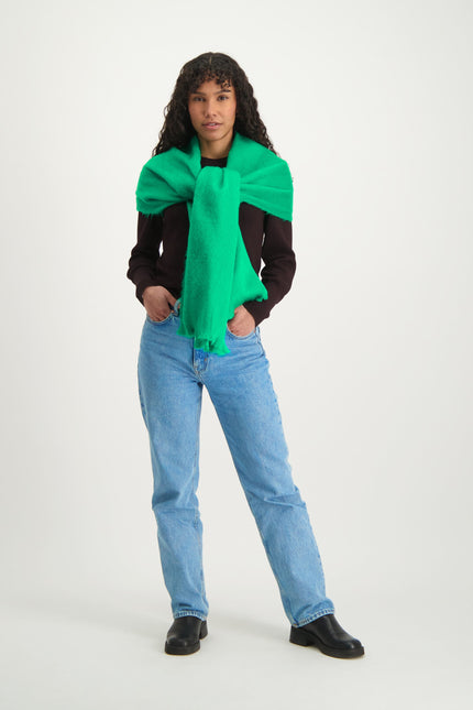 Alpaca Loca | Scarf Botanic Green