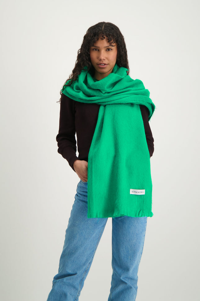 Alpaca Loca | Scarf Botanic Green