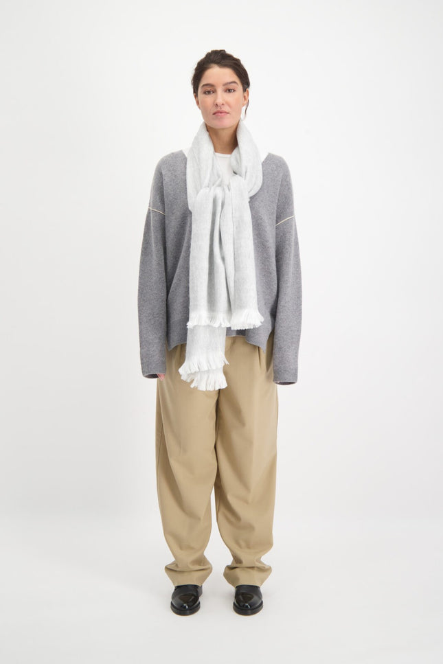 Alpaca Loca | Scarf Light Grey