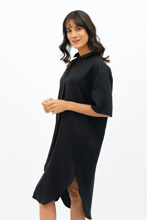 1 People | Seville - Midi Dress - Licorice
