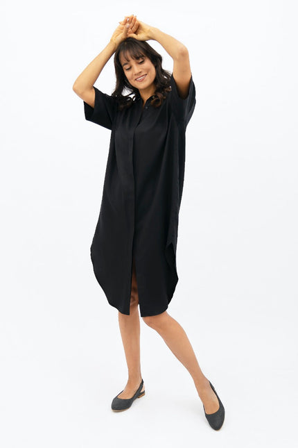 1 People | Seville - Midi Dress - Licorice
