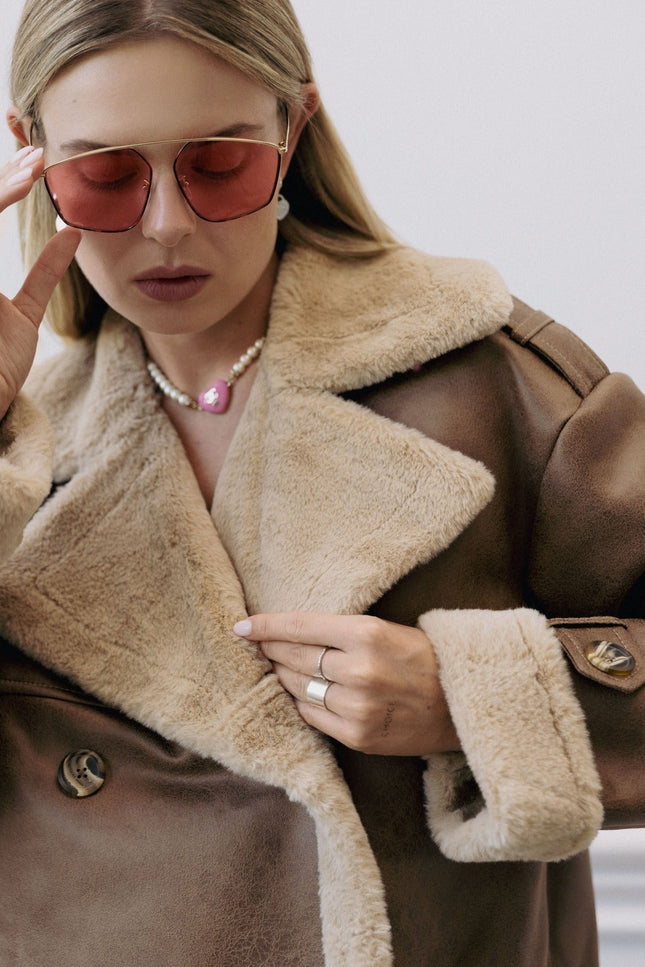 BÚDZIKO | ISABELLA SHEARLING COAT