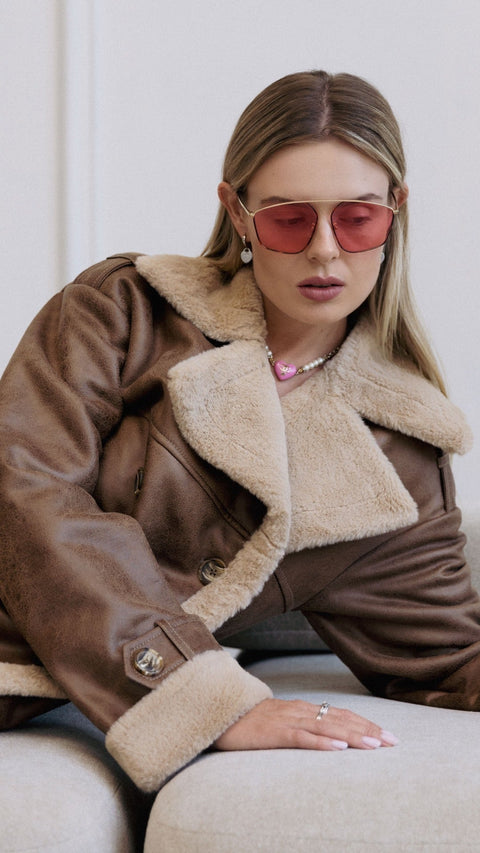 BÚDZIKO | ISABELLA SHEARLING COAT