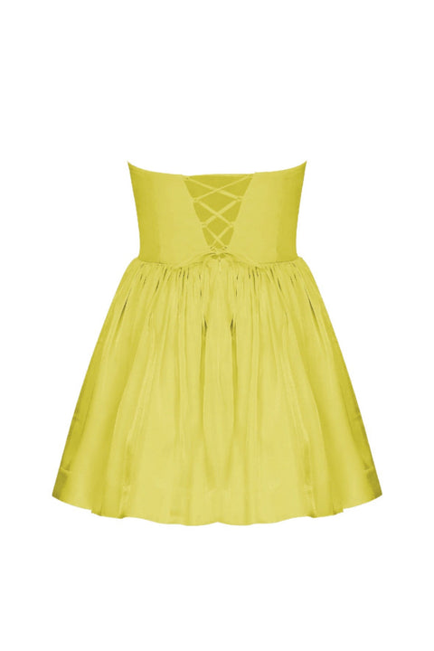 Nazli Ceren | Sukienka mini Sibby bez ramiączek