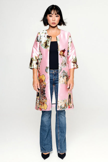 Custom-Made Tailored Coat - Special Print