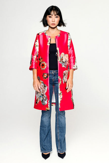 Custom-Made Tailored Coat - Special Print