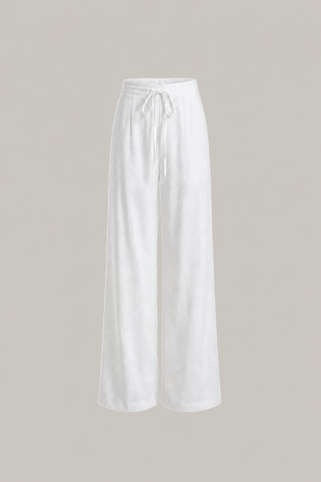 Canvas Silk Pants