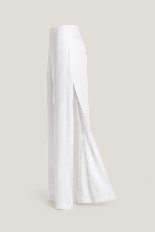 Canvas Silk Pants