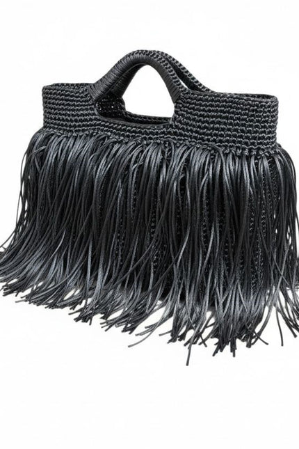 Springmoonatelier | Handmade Tassel Crochet Statement Bag – Evening & Special Occasion Bag