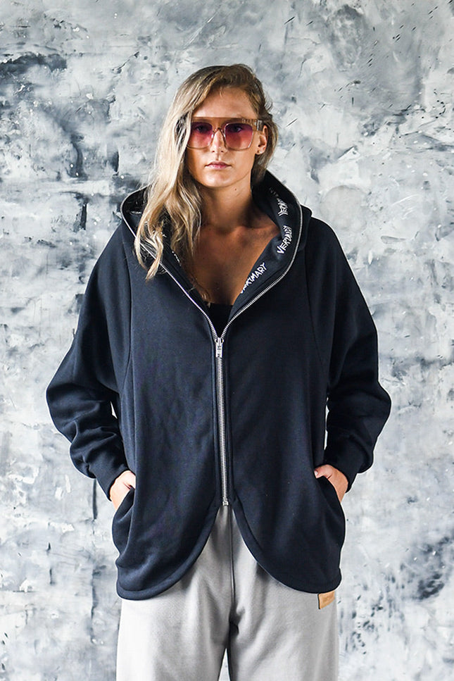 VeryMary | Darkness Hoodie Short