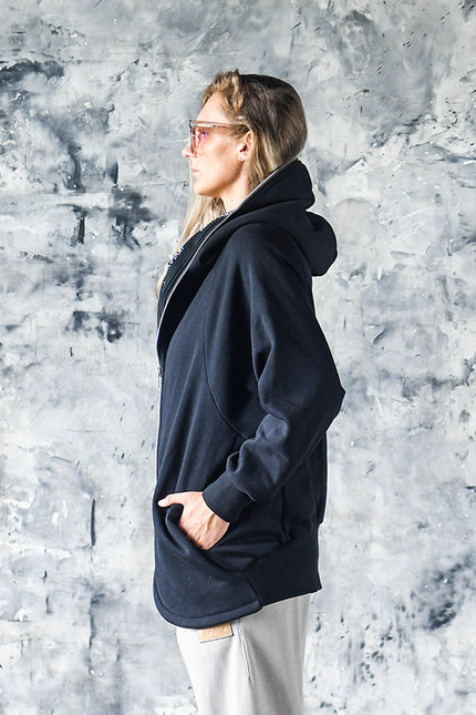 VeryMary | Darkness Hoodie Short
