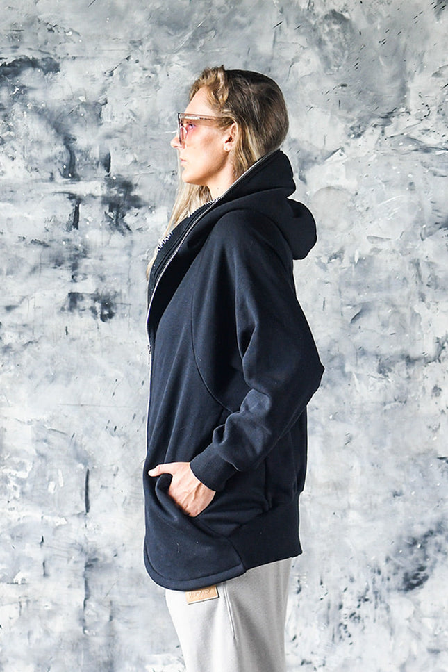 VeryMary | Darkness Hoodie Short