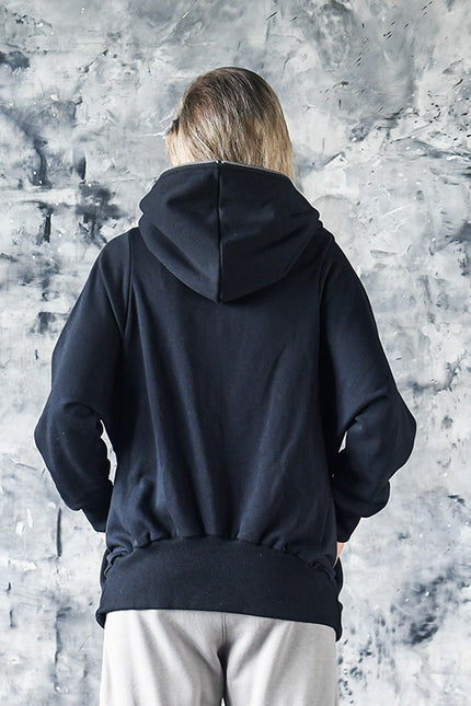 VeryMary | Darkness Hoodie Short