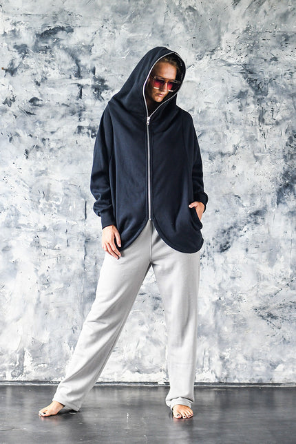 VeryMary | Darkness Hoodie Short