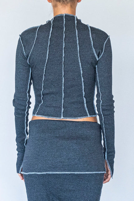 VeryMary | Ribb Long Sleeve Top