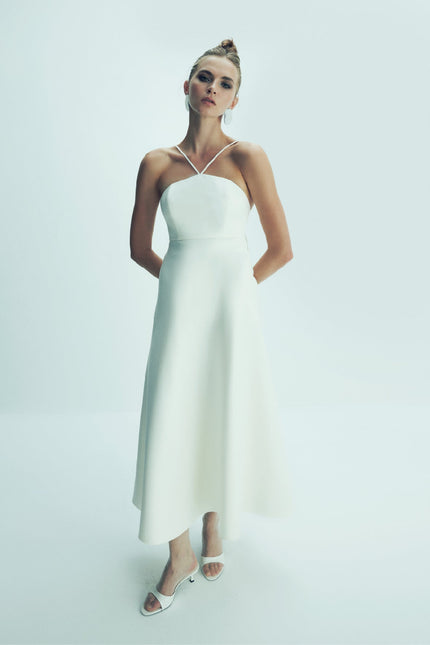 Nazli Ceren | Riley Midi Dress cream