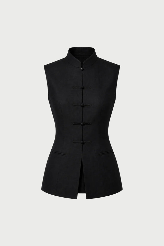 Sumi Linen Vest