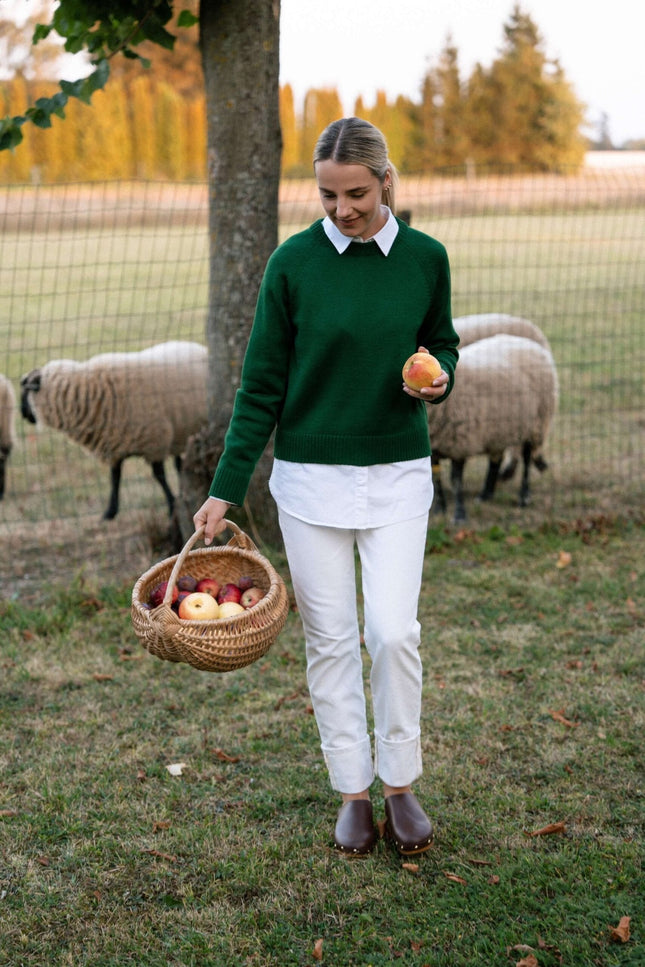 Monala | Crew neck merino wool sweater