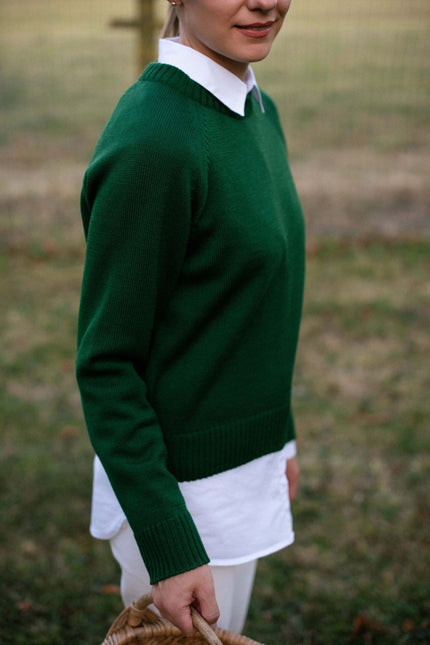 Monala | Crew neck merino wool sweater
