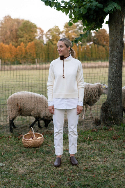 Monala | Crew neck merino wool sweater