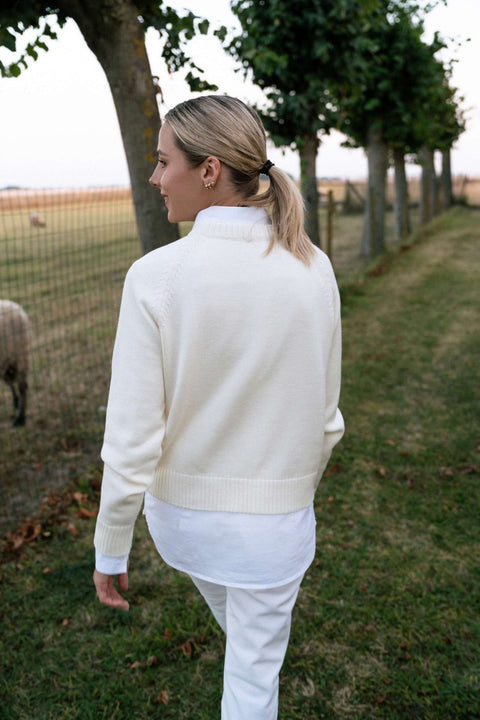 Monala | Crew neck merino wool sweater