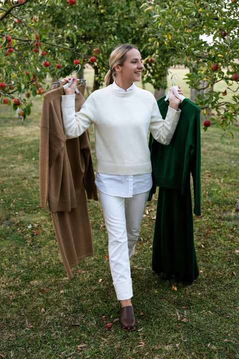 Monala | Crew neck merino wool sweater