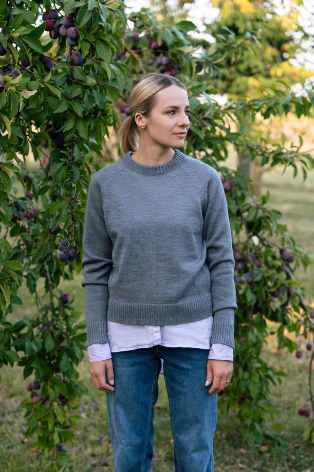 Monala | Crew neck merino wool sweater