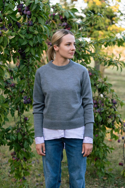 Monala | Crew neck merino wool sweater
