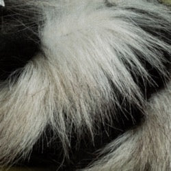 O2 Monde | Veles Sandals fur black & white
