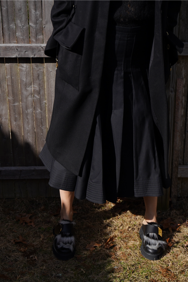 O2 Monde | Zeme Loafers black fur