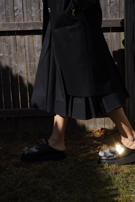 O2 Monde | Zeme Loafers black fur